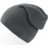 Atlantis Headwear Čepice Snobby, pletená COT33020867099-dark grey Šedá tmavá UNI