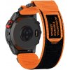 4wrist Velcro remienok pre Garmin 26 mm - Orange