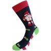 VFstyle Vianočné ponožky SANTA KISS Veľkosť: 37 - 41