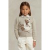 Polo Ralph Lauren detský bavlnený sveter 312919958001 béžová