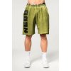 Pánske šortky Nebbia Washed-off Gym Sweatshorts NO BS 367 Light Green M