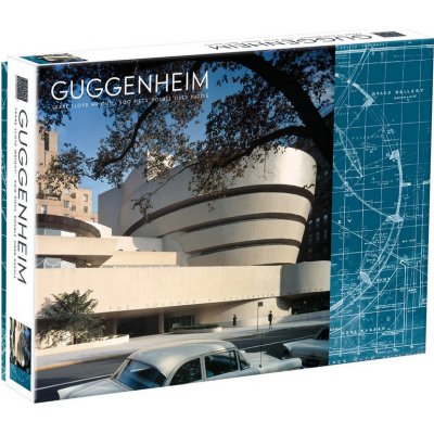 Galison Oboustranné Frank Lloyd Wright Guggenheim 500 dielov