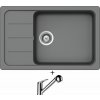 Schock FORMHAUS D-100LS Croma + Schock COSMO 525122 chróm