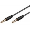 PREMIUMCORD Kabel Jack 3.5mm 4 pinový M/M 3m pro Apple iPhone, iPad, iPod kjack4mm3