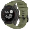 Remienok Solid Wristband zelený pre Garmin Instinct E 45mm
