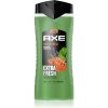 Axe Jungle Fresh sprchový gél na tvár, telo a vlasy Palm Leaves & Amber 400 ml