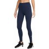 Dámske legíny Nike One High Waist Full Length - midnight navy/white - Modrý (XS)
