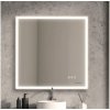 LED zrkadlo do kúpeľne s osvetlením Focco LUCIA II s dotykovým senzorom s ochranou proti zahmlievaniu 60 x 80 cm IP 44