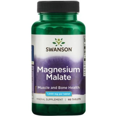 Swanson Malát Magnézium 150 mg 60 tabliet