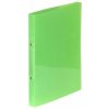 Krúžkový šanón, 2 krúžky, 20 mm, A4, PP, VIQUEL Propyglass, zelená