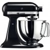 KitchenAid Artisan 5KSM125EOB Kuchyňský robot - 10 rychlostí, planetární systém, celokovová konstrukce, lesklá černá 5KSM125EOB