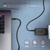 Axagon BUCM32-CM15AB USB-C, USB-C, USB 20Gbps, PD 100W 5A, 4K HD, ALU, 1,5m