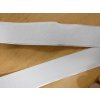 Suchý zips samolepiaci - 38 mm (Biely)