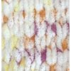 Alize Puffy Color 6244 - žltá-biela-fialová