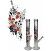 Black Leaf Sklenený bong Skull 45 cm