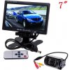 Cúvacie kamery Bezdrótové s 15 IR LED + LCD 7