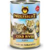 Wolfsblut Cold River Puppy pstruh s batátmi 395 g