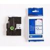 páska BROTHER TZeFA3 modré písmo, biela nažehľovacia páska FABRIC Tape (12mm) (TZEFA3)