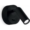 IDEAL LUX Bean Round AP Nero 260617