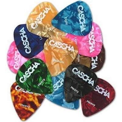 Cascha Guitar Pick Set 12 pieces