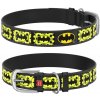 Kožený obojok DC Comics - Batman - čierna, S
