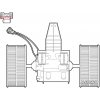 Vnútorný ventilátor DENSO DEA05009
