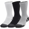 Vysoké funkčné ponožky Under Armour PERFORMANCE TECH CREW (3 PAIRS) sivé 1379512-011 - XL