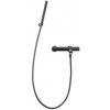 Vaňová batéria Paffoni Light so sprchovacím setom 150 mm čierna LIG023NO