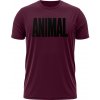 GymBeam tričko Animal Maroon Nutrition