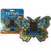 LEAN TOYS Elektronická hra Tetris v tvare motýľa modrá