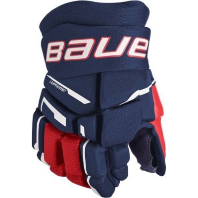 Bauer SUPREME M3 GLOVE-SR Hokejové rukavice, tmavo modrá, 15