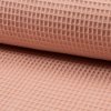 Bavlna vafle lososová svetlá, š.145