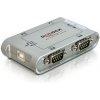DeLock konvertor USB-> 4xCOM DB9, industrial