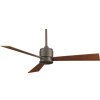 Fanimation Zonix SN stropný ventilátor, 70 W, (Ø x v) 132 cm x 393 mm, niklová (satinovaná), FP4620SN; FP4620SN