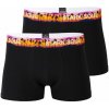Stark Soul® Prémiové Pánske Boxerky bez bočných švov Hipster štýl set 2 kusy čierna oranžová Farba: čierna, Veľkosť: XXL