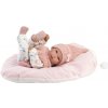 Llorens 63504 NEW BORN HOLČIČKA - realistická bábika s celovinylovým telom - 35 cm
