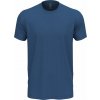 NEXT LEVEL APPAREL N 6210 / Unisex melírované tričko s krátkym rukávom - royal M