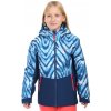 Dievčenská lyžiarska bunda KILPI, SAMARA tmavo modrá,Svetlomodrá,Ružová 134