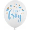 PartyDeco Latexový balón It's a boy 30cm