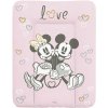 Podložka prebaľovacia mäkká na komodu (50x70) Disney Minnie & Mickey Pink