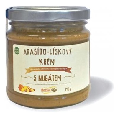 Božské Oříšky Arašidovo Lieskový krém s nugátom 190 g