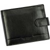 Maťo Grosso 0709/17-60 RFID čierna pánska kožená peňaženka 12,5 x 9,5 x 3 cm
