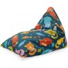 Sablio Sedací vak Mačky s rybkami: 150x80 cm