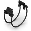 Silikónový remienok Garmin 20mm Bungee Mount (pro Garmin Fenix 8/7S/6S (43mm), aj.), čierny, QuickFit