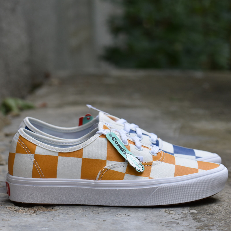 Vans UA ComfyCush Authentic (HALF BIG CHCKR)CDUMYLWBL Topánky VN0A3WM7WW81