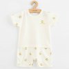 NEW BABY Dojčenský letný overal z organickej bavlny New Baby Olivy veľ. 62