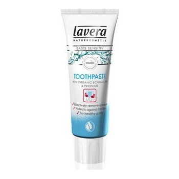 Lavera zubná pasta Basis Sensitiv 75 ml+25 ml