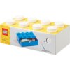 LEGO® stolové box 8 so zásuvkou 31,6 x 15,8 x 11,3 cm biela