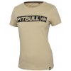PitBull West Coast dámske tričko HILLTOP sand Farba: hnedá, piesková, Veľkosti dámske: XS