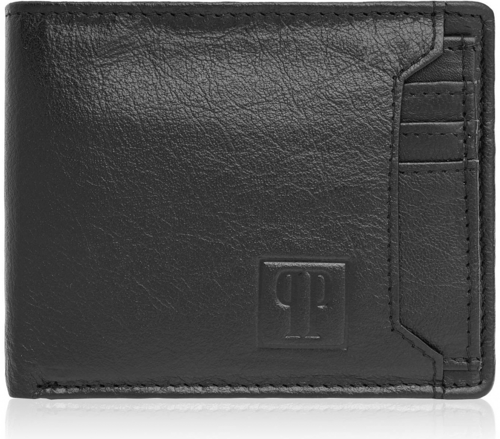 Paolo Peruzzi pánska kožená peňaženka T 55 BL čierna